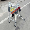 Tangga Lipat Aluminium Teleskopik Double Telescopic Ladder 5.6m
