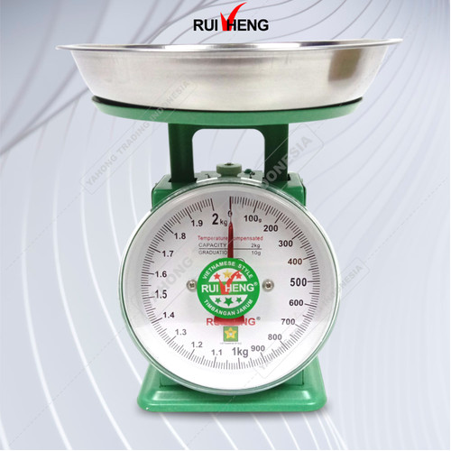 Timbangan Jarum Manual Mangkok RUIHENG 2kg 10g