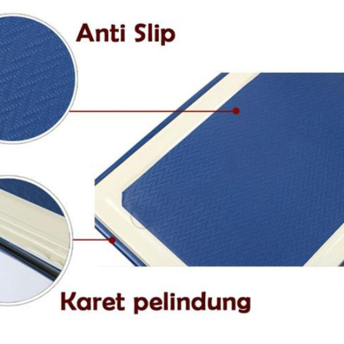 Troli Lipat Trolley Besi Troley Barang Anti Slip Kapasitas 150kg