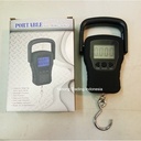 Timbangan Gantung Digital + Meteran Timbangan Koper Ikan 50kg 10g