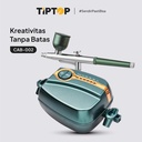 TIP TOP Air Brush Dual Action Mini Compressor / Mini Kompresor Air brush Serbaguna Tatoo Makeup Kue / CAB-001 (Hitam) & CAB-002 (Hijau)