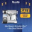 Breville the Smart Grinder Pro + The Dual Boiler - Paket Mesin Kopi