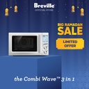 Breville the Combi Wave 3 in 1 - Air Fryer Oven Microwave Pemanggang