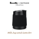 Normcore Handleless Milk Pitcher Sharp Spout - Milk Jug Latte Art Kopi