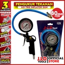 JLD Inflator Gun dengan Oli - Alat Pengukur Tekanan Angin Ban 12S