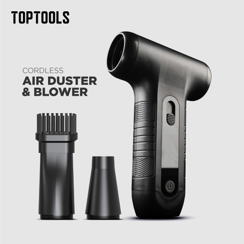 TOP TOOLS Cordless Air Duster Blower BAD-W06 / TIP TOP Pembersih Debu with LED Screen