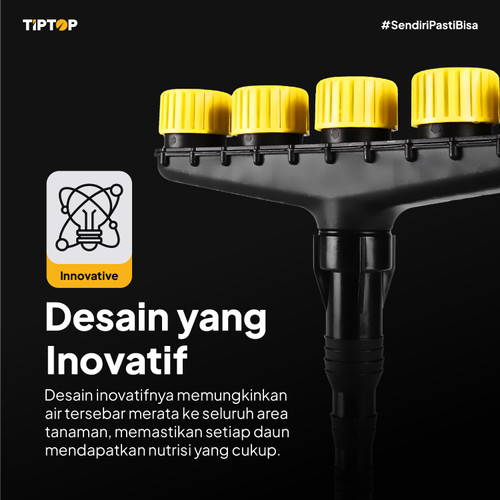 TIP TOP Multi Head Sprayer Sprinkle Water For Gardening 5 Nozzle / Multi Kepala Semprotan Air Untuk Tanaman Rumput Perkebunan 5 nosel GHN-003
