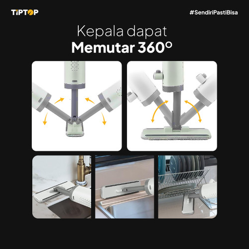 TIP TOP Mini Portable Cleaning Mop / Pel Mini Serbaguna CMC-001