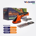WAGNER ECO Cordless Hegdetrimmer 4V (WH-120Li) + TIP TOP THT-CR468