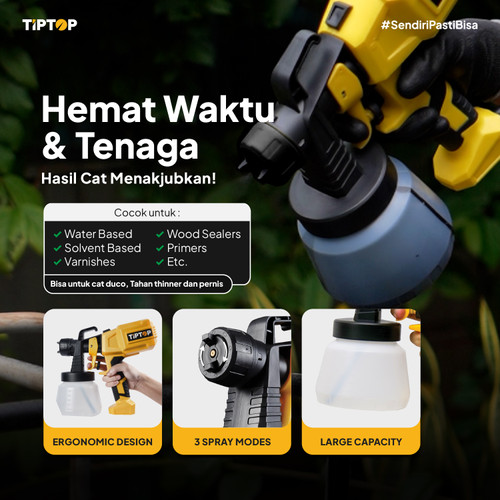 TIP TOP Electric Paint Sprayer / Mesin Cat semprot 400W (CPS-040)