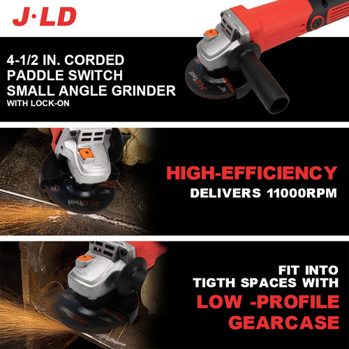JLD Mesin Gerinda Listrik Variable Speed / Angle grinder Tangan