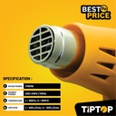 Tip Top CHG-175 1750W Electric Hot Air Gun / Heat Gun / Hot Gun