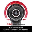 JLD 12V new mesin bor baterai 10mm bor murah cordless drill kayu beton