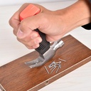 JLD Mini Claw Hammer Palu Kambing Mini Steel /Alat Perkakas Multifungsi Camping Hammer