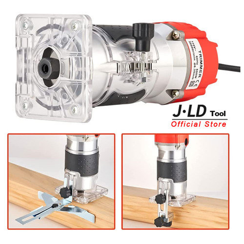 JLD Mesin Trimmer Profil Kayu Profile Router MT370 350W 110mm MT 370