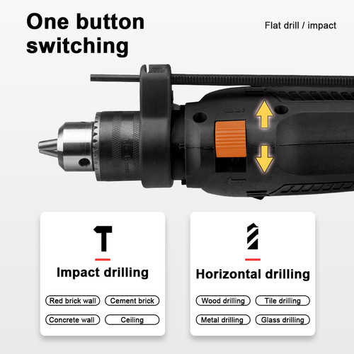 JLD Mesin Bor beton 13mm - impact drill- bor beton - Bor beton 13mm