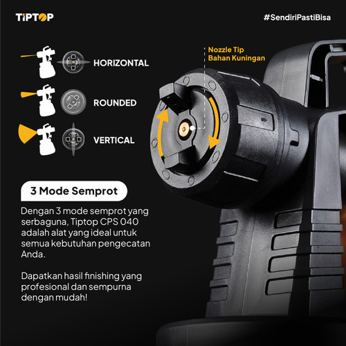 TIP TOP Electric Paint Sprayer / Mesin Cat semprot 400W (CPS-040)