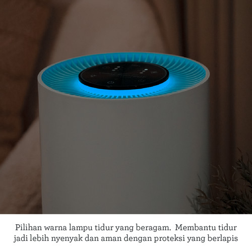 Breville the Smart Air Viral Protect Night Glow Purifier - Penyaring Pembersih Penjernih Udara Hemat Energi Kontrol Wifi Aromaterapi Lampu Tidur