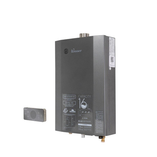 Pemanas Air Water Heater Gas 16 liter/menit Wasser WH-16R LPG