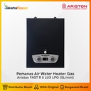Pemanas Air Water Heater Gas LPG Ariston FAST R 5 LUX - 5 liter/menit