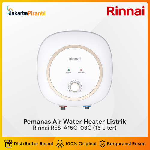 Electric Water Heater Pemanas Air Listrik Rinnai 15 Liter RES-A15C-03C