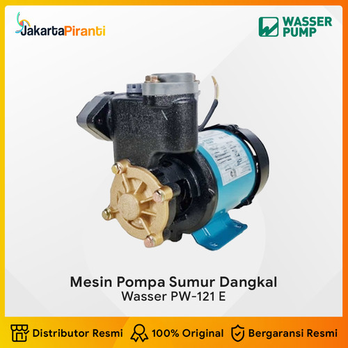 Mesin Pompa Air Sumur Dangkal Manual Non Otomatis Wasser PW-121 E