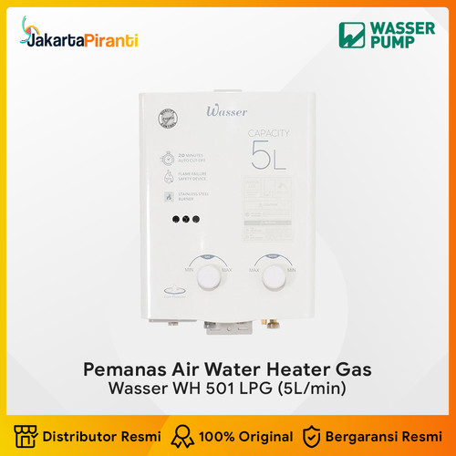Pemanas Air Water Heater Gas Wasser WH 501 LPG
