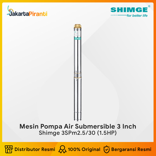 Mesin Pompa Air Submersible Satelit 3 Inch Shimge 1.5HP 3SPm2.5/30