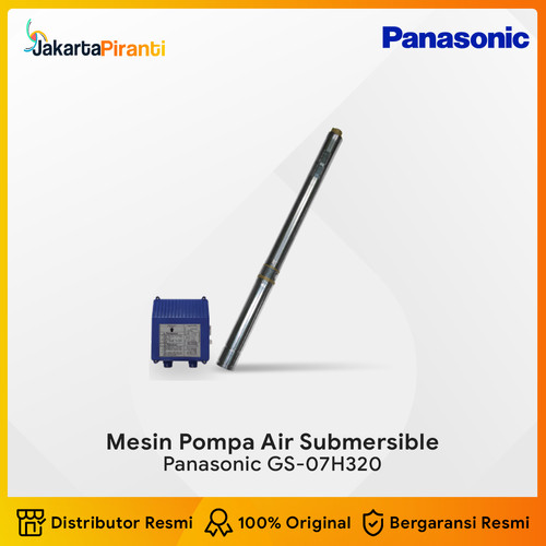 Mesin Pompa Air Celup Dalam Submersible Pump 0.75HP Panasonic GS-07H320