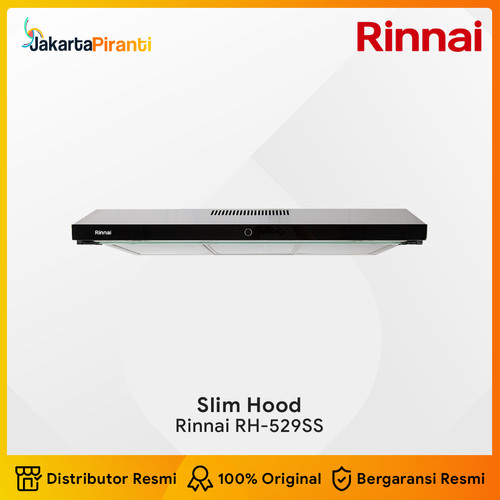 Cooker Hood Rinnai RH-529SS Slim Hood Penghisap Asap Kompor