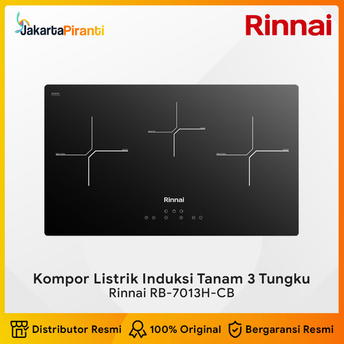 Built-in Induction Hob Kompor Tanam Induksi Rinnai RB-7013H-CB