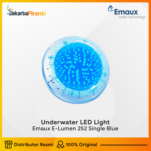 Lampu Kolam Renang Emaux LED 20 W 12 V - E-LUMEN 252 SINGLE BLUE