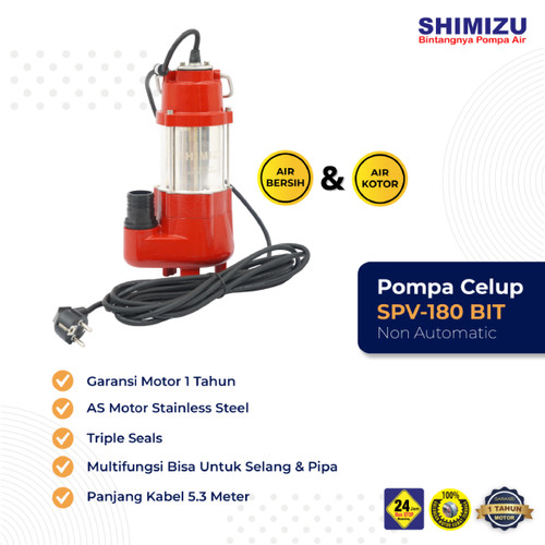 Shimizu SPV 180 BIT Pompa Celup