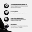 Built-in Induction Hob Kompor Tanam Induksi Rinnai RB-7013H-CB