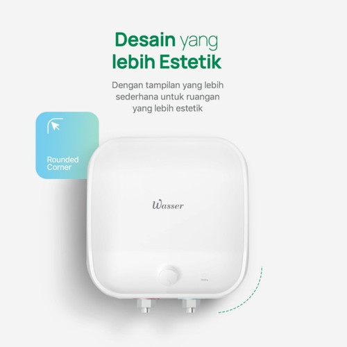 Pemanas Air Electric Water Heater Listrik Wasser Ardour+ WH-M15S 15 Liter 200 Watt
