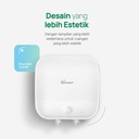 Pemanas Air Electric Water Heater Listrik Wasser Ardour+ WH-M15S 15 Liter 200 Watt