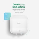Pemanas Air Electric Water Heater Listrik Wasser Ardour+ WH-M10S 10 Liter 200 Watt