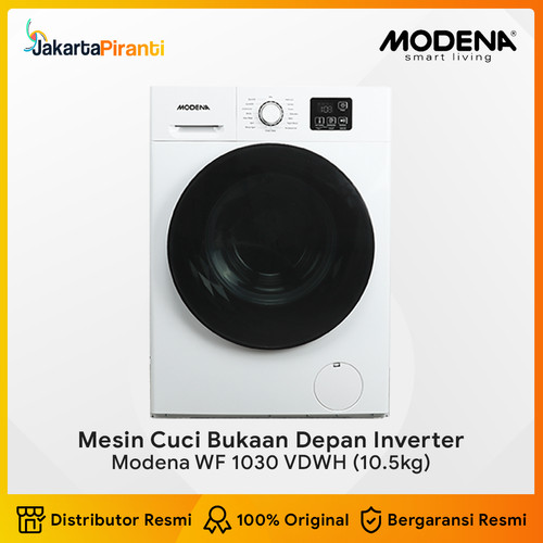 Mesin Cuci Bukaan Depan Front Loading 10.5kg Modena WF 1030 VDWH