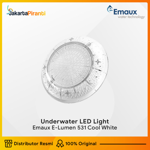 Lampu Kolam Renang Emaux LED 50 W 12 V - E-Lumen 531 Cool White