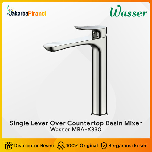 WASSER Single Lever Over Countertop Basin Mixer/Tap MBA-X330