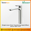 WASSER Single Lever Over Countertop Basin Mixer/Tap MBA-X330