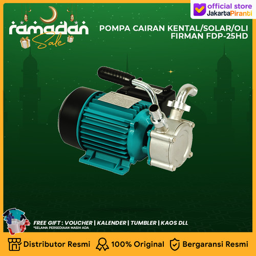 Pompa Cairan Kental Firman FDP-25 Pompa Solar / Pompa Oli