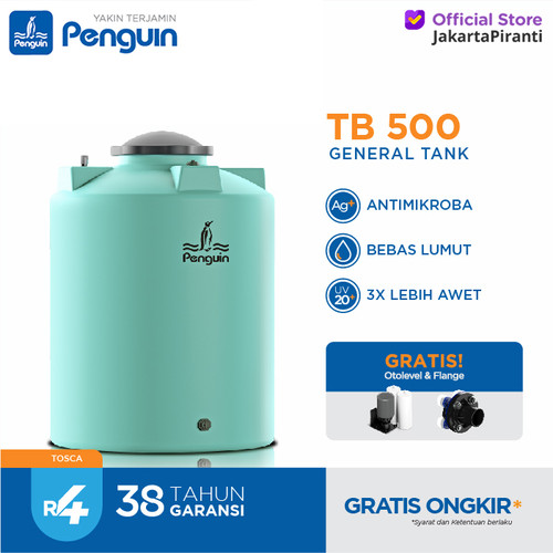 Toren Air Penguin TB500 Tangki Air Plastik 5100 L Tandon Air TB 500