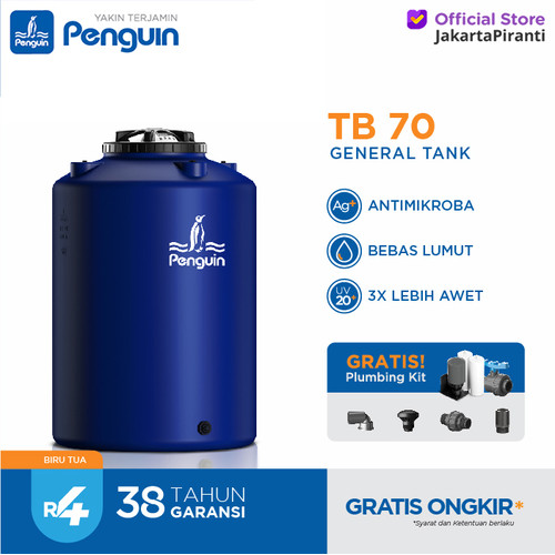 Toren Air Penguin TB70 Tangki Air Plastik 650 L Tandon Air TB 70