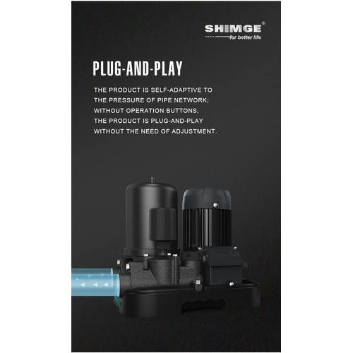 Mesin Pompa Air Pendorong Booster Pump Shimge PZ-250