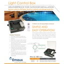 Underwater Light Control Box with Remote Control Emaux RGB-CB