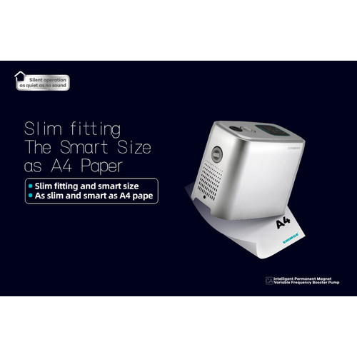 Mesin Pompa Intelligent Permanent Magnet Booster Pump Shimge CA200