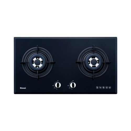 Built-in Gas Hob Kompor Gas Rinnai Tanam 2 Tungku RB-772 RO (G)