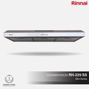 Rinnai Cooker Hood Slim Hood Penghisap Asap Kompor Rinnai RH-229SS