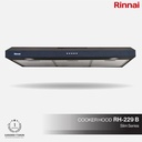 Rinnai Cooker Hood Slim Hood Penghisap Asap Kompor Rinnai RH-229B